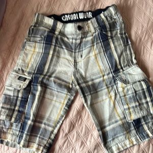 Boys casual wear cargo shorts size 8